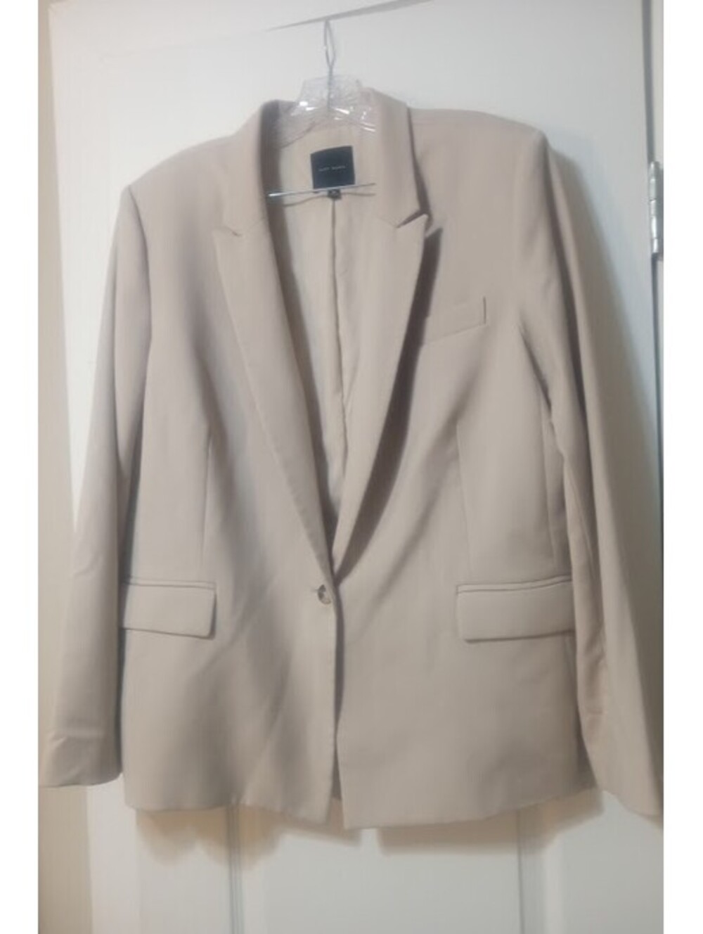 Beige Tailored Alex Marie Blazer Size GUC plus
